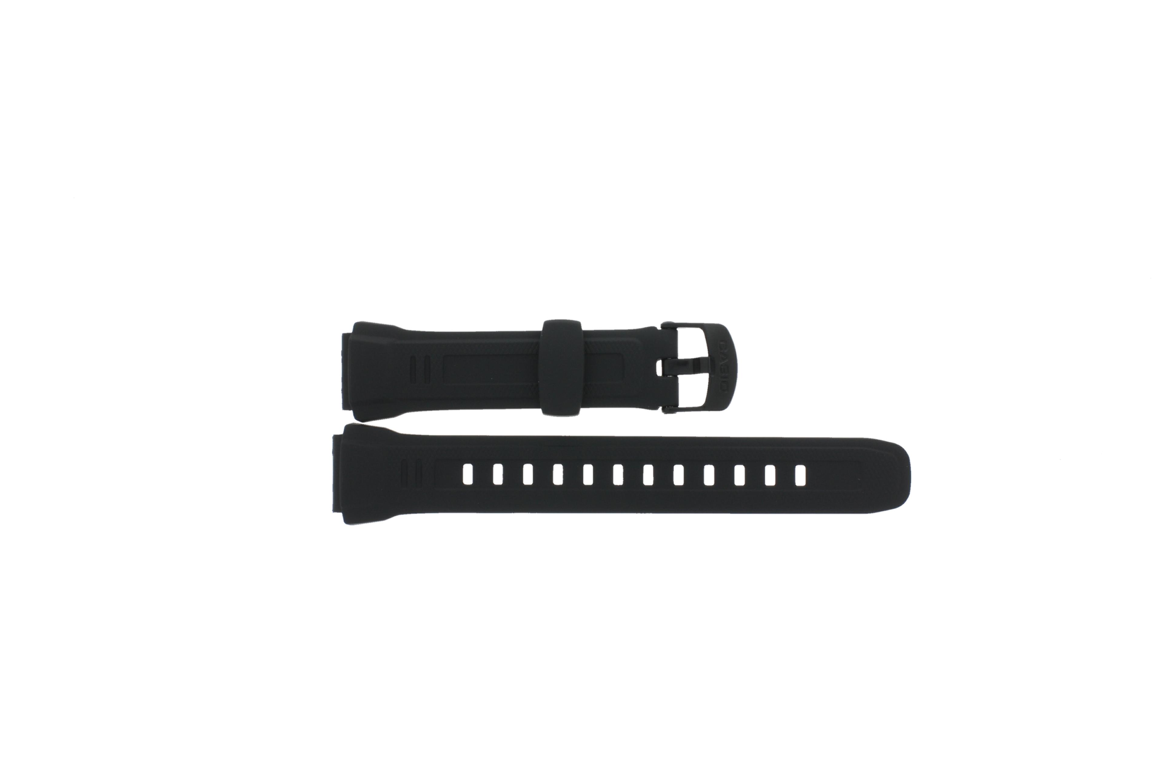 Watch strap Casio WV-58A / WV-58 / WV-M60 / 10243173 Rubber Black 18mm