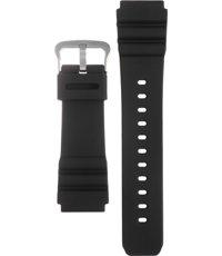 Watch strap Casio 10257901 / WVA-320J-1E Plastic Black 22mm