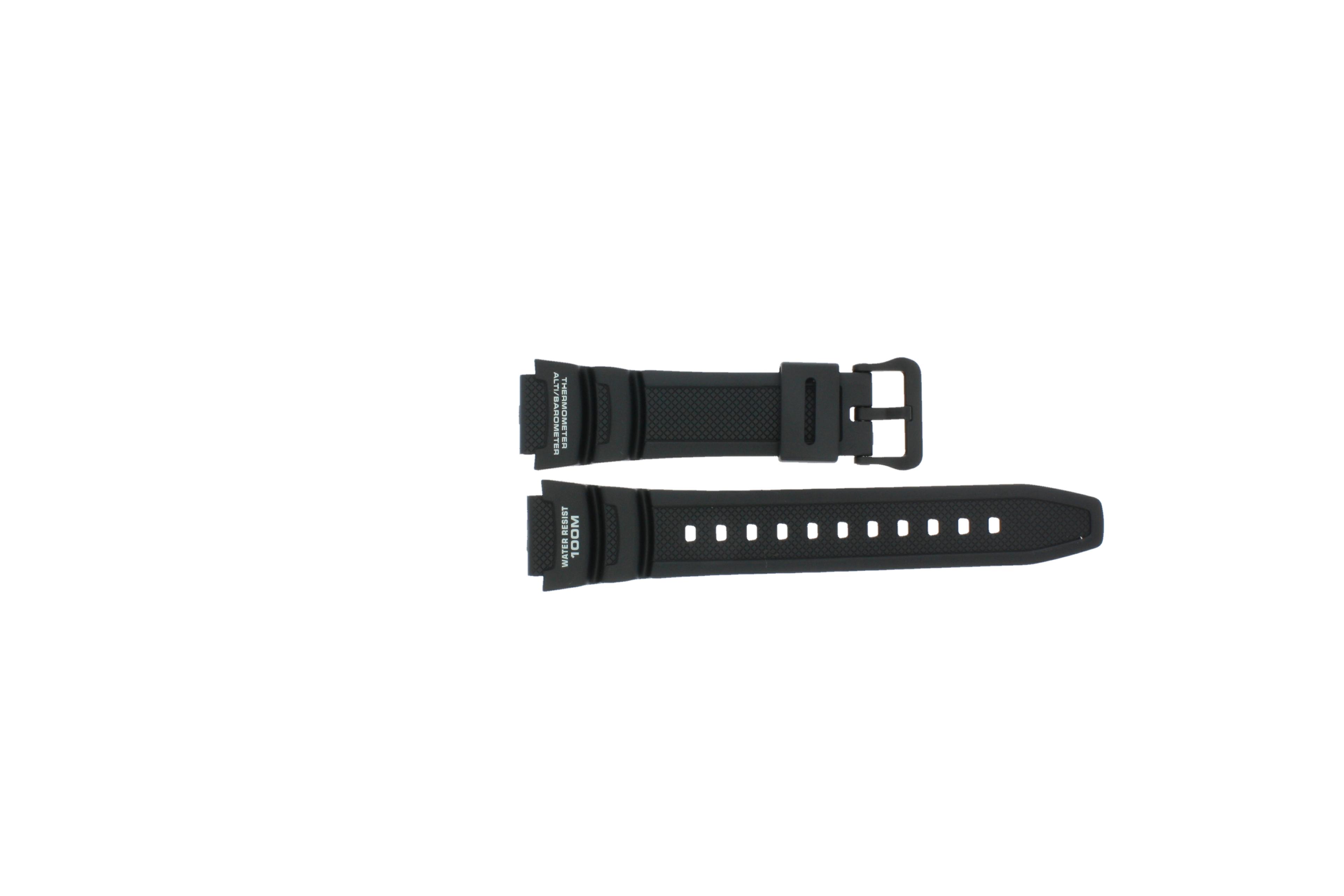 Watch strap Casio SGW-300H-1AV - SGW-400H-1BV-10360816 Plastic Black 18mm