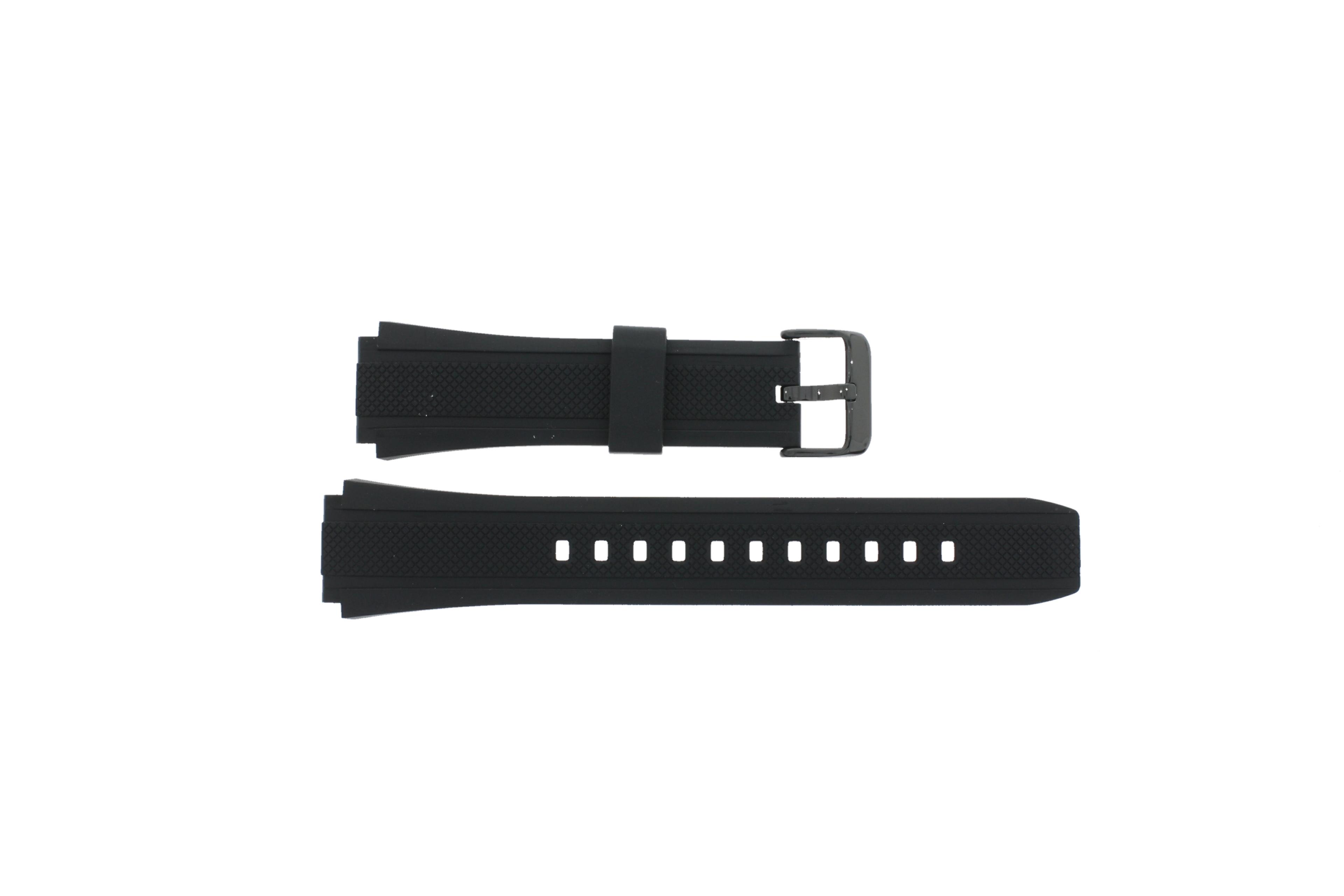 Watch strap Casio EF-552PB-1A4V Rubber Black 20mm