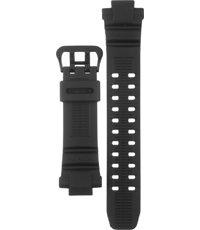 Watch strap Casio 10378608 / GW-3000BB-1A Plastic Black 14mm