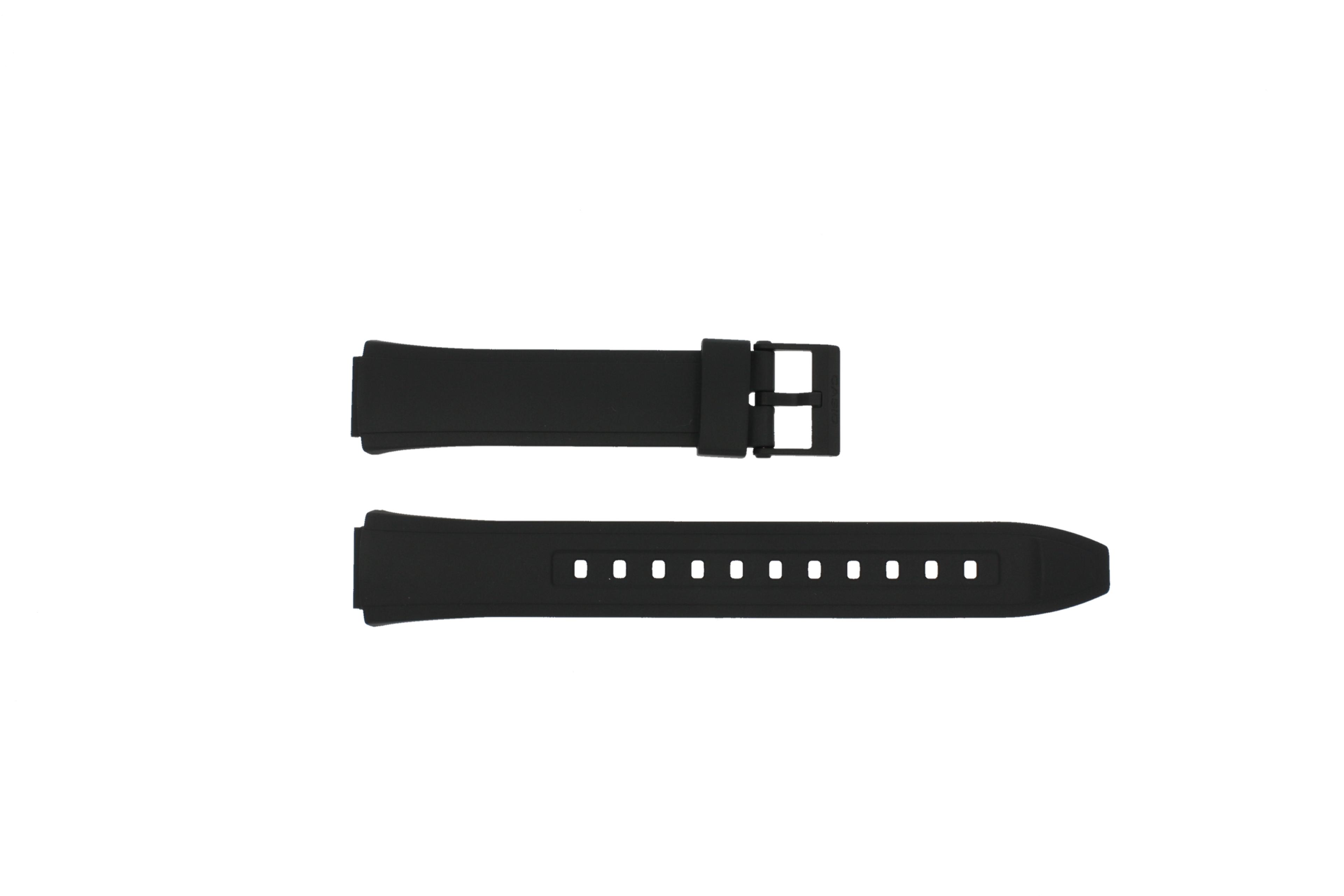 Watch strap Casio AW-90H-2BV / AW-90H Plastic Black 15mm