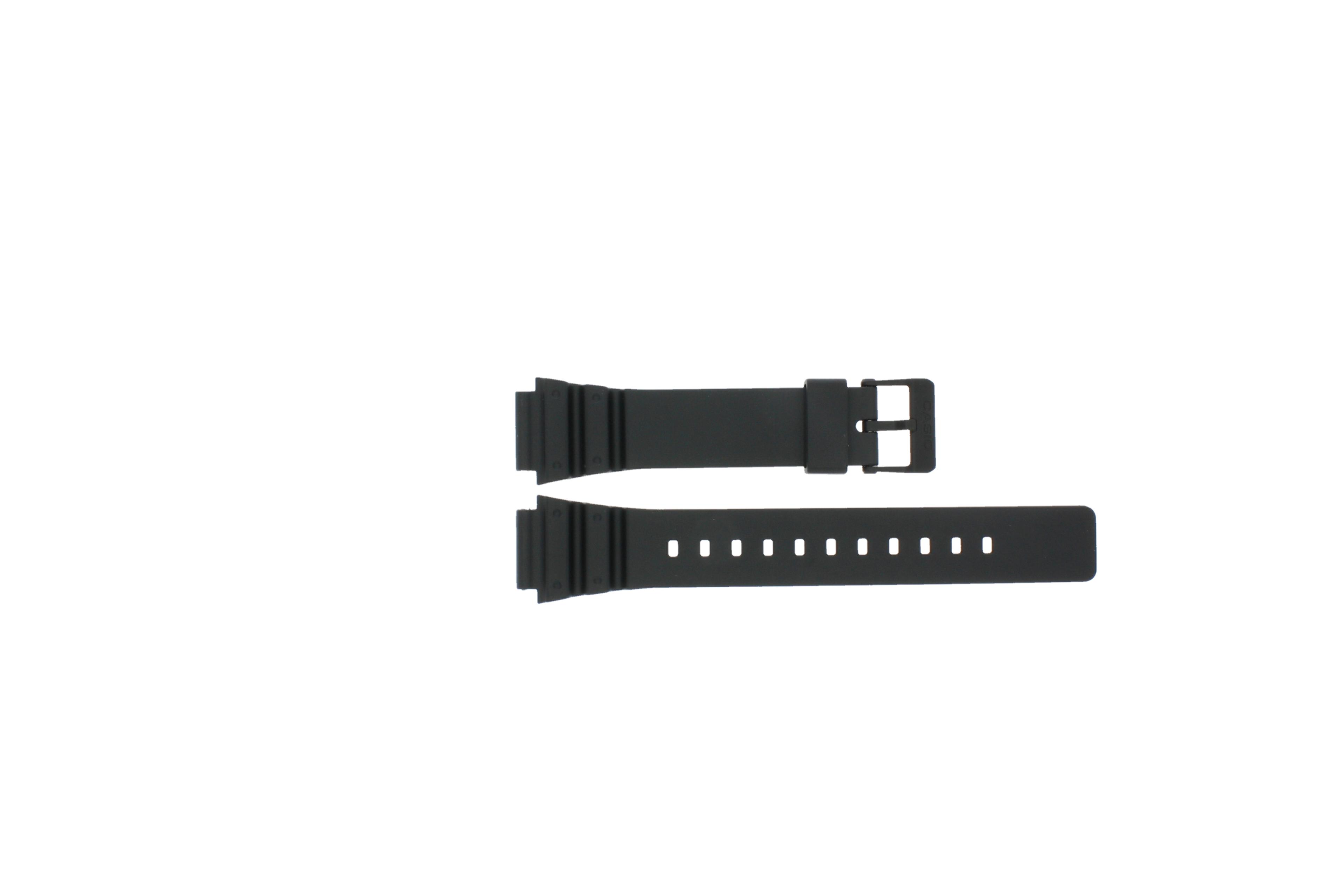 Watch strap Casio MRW-200H Plastic Black 18mm