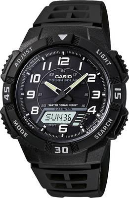 Watch strap Casio AQ-S800W / 10395812 Plastic Black 18mm