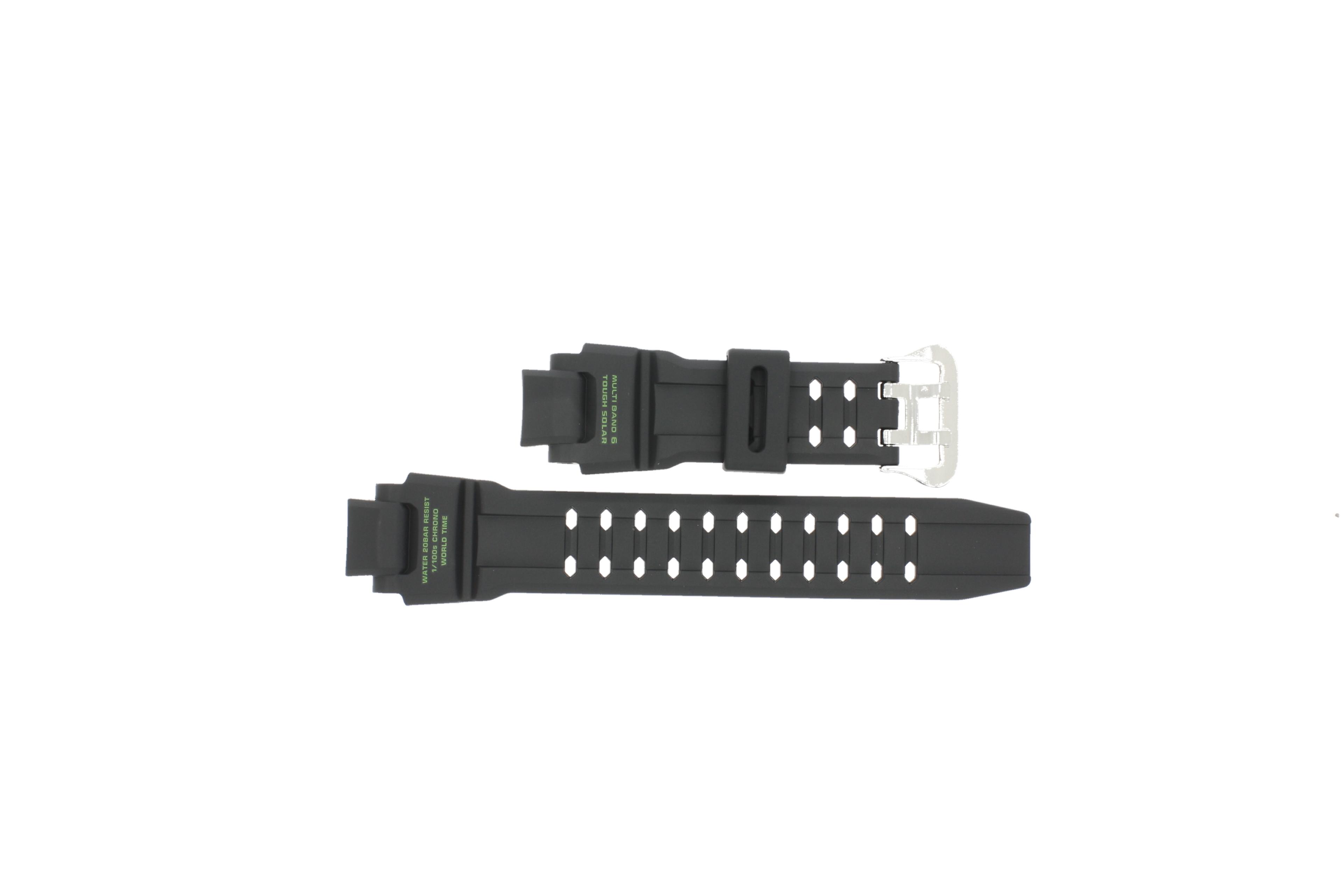 Watch strap Casio GW-4000-1A3 Rubber Black 15mm