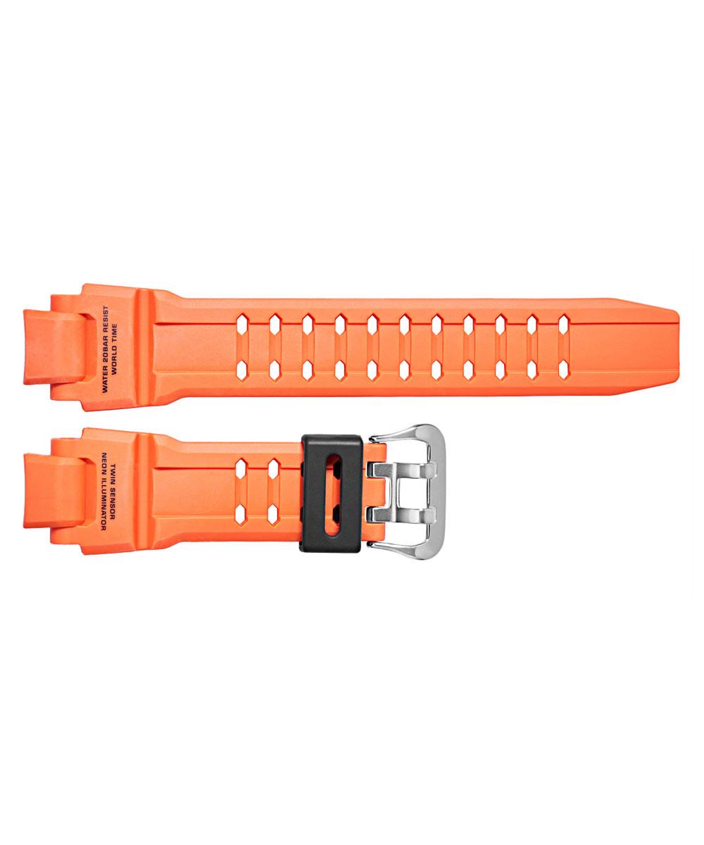 Watch strap Casio GA-1000-4A Plastic Orange 16mm