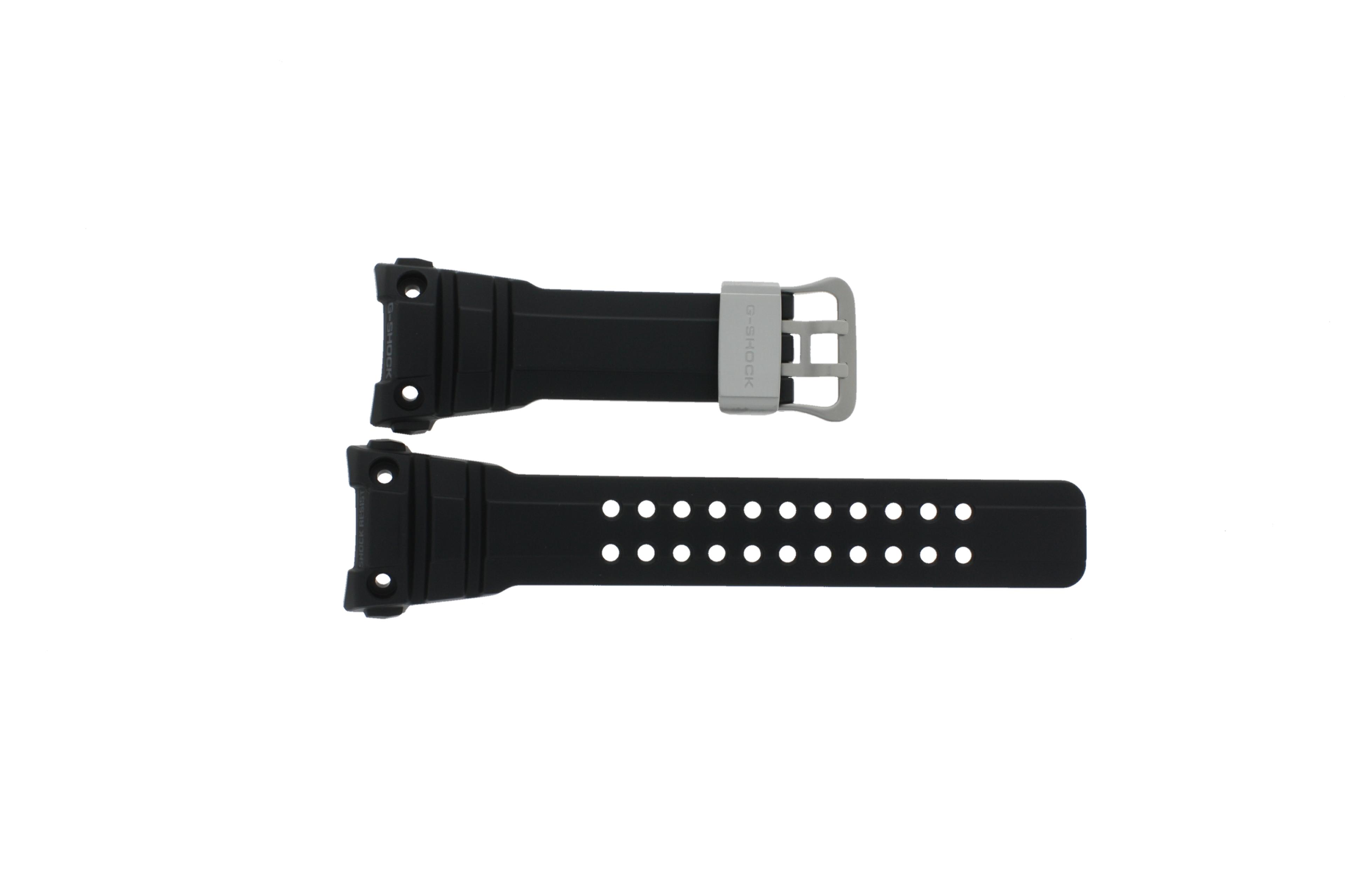 Watch strap Casio 10473487 / GWN-1000B-1A / GWN-1000B-1B Plastic Black 22mm