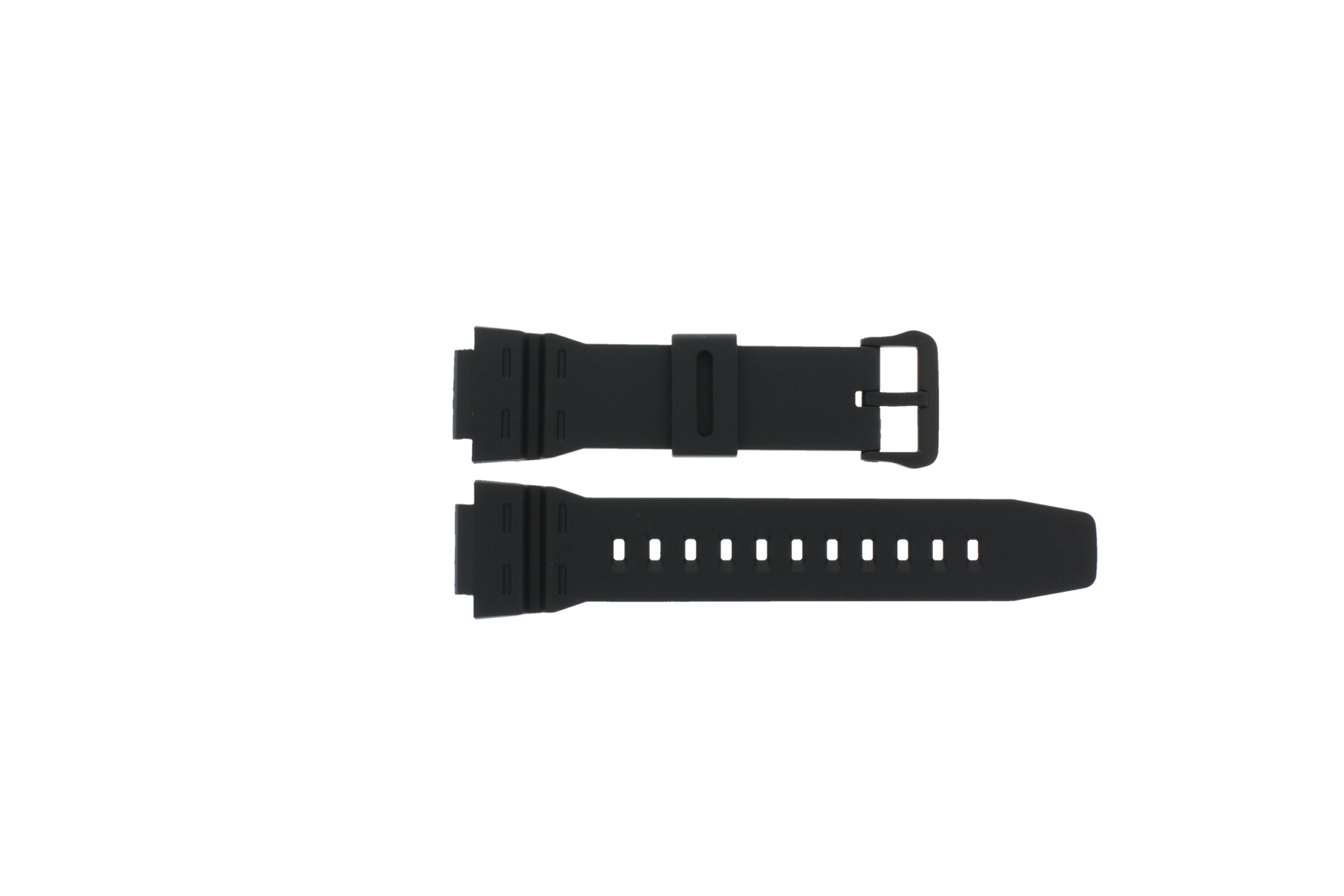 Watch strap Casio AE-1500WH-1AVEF Plastic Black 18mm