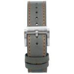 Watch strap Prisma PS.1591 Leather Grey 22mm