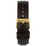 Watch strap Prisma 1602 Leather Dark brown 21mm