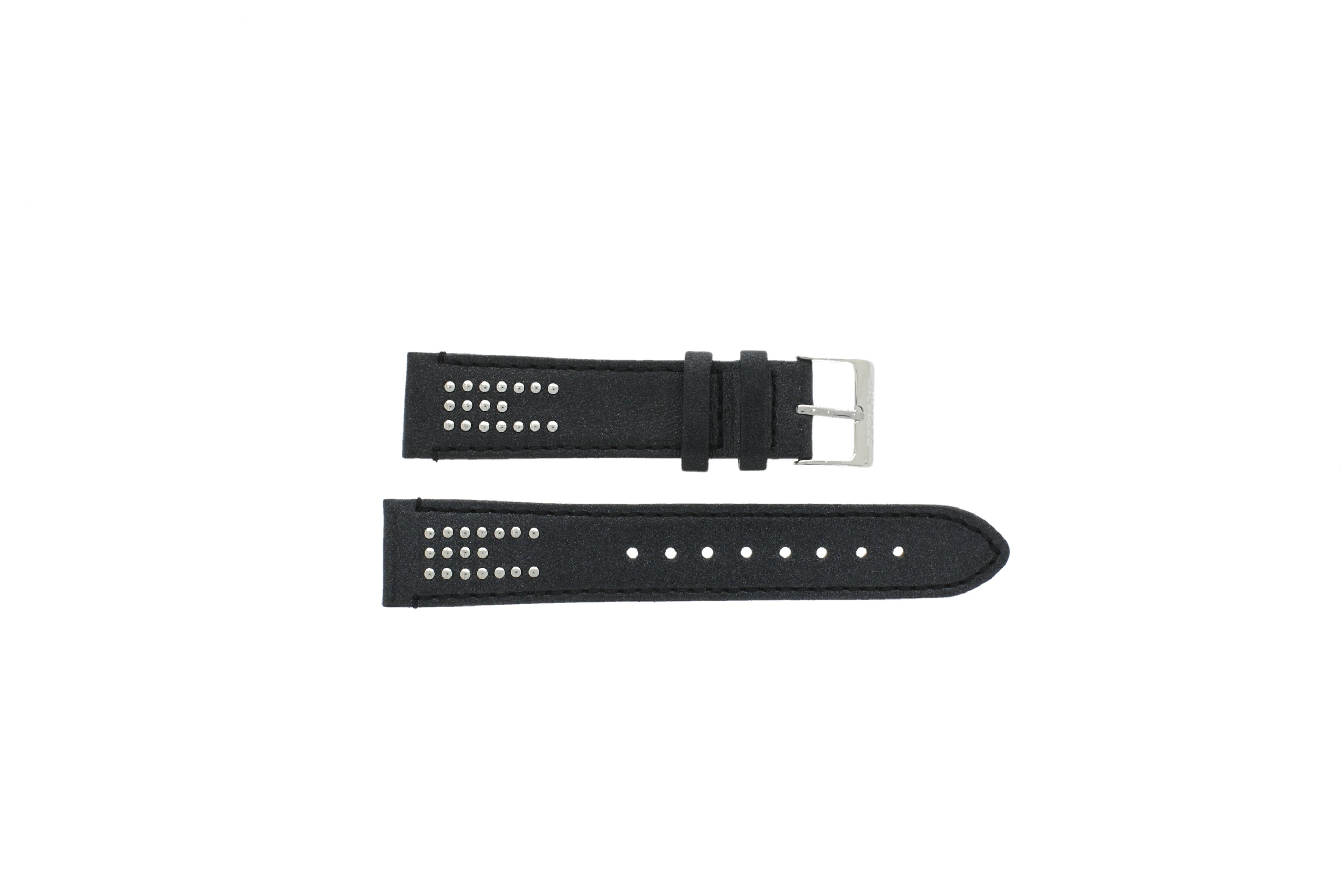 Watch strap Tommy Hilfiger 679301215 / 1215 / 1781015 / TH-126-3-14-0974 Leather Black 20mm