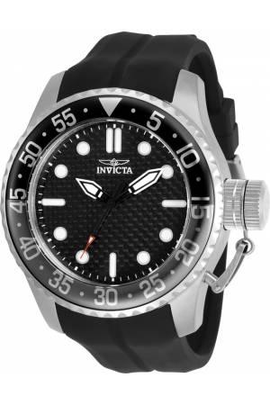 Watch strap Invicta 30725.01 / 17510.01 / 17510 / 32964.01 / 32964 Rubber Black 26mm