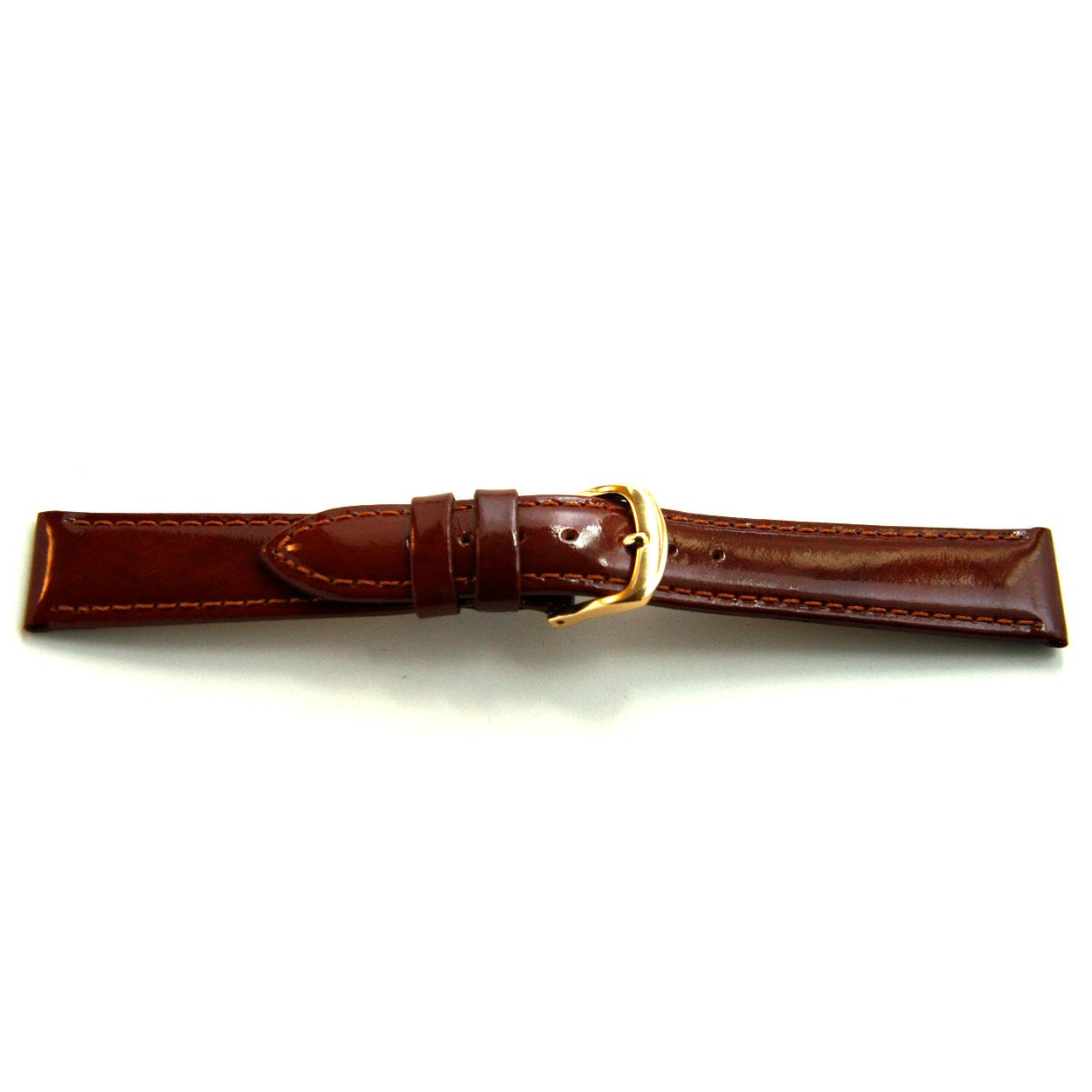 Watch strap Universal E315 Leather Brown 16mm