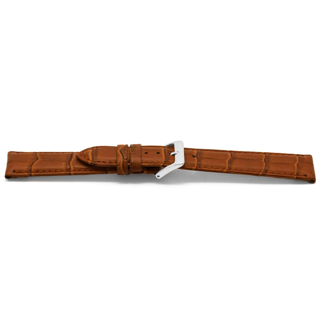 Watch strap Universal D349Zxs Leather Brown 14mm