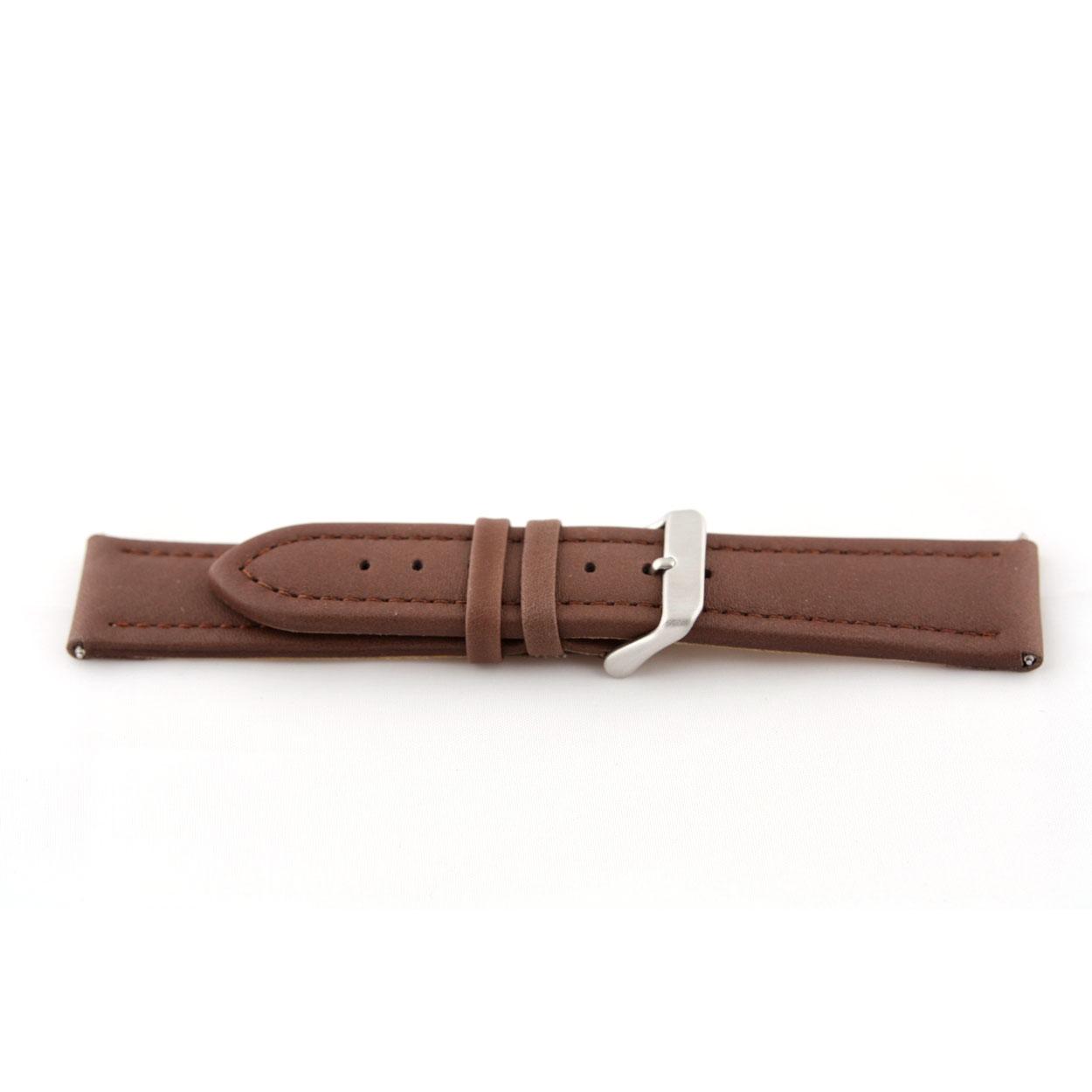 Watch strap Universal D370 Leather Brown 14mm