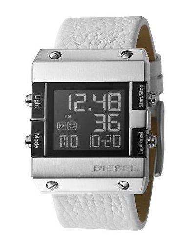 Watch strap Diesel DZ7121 Leather White 28mm