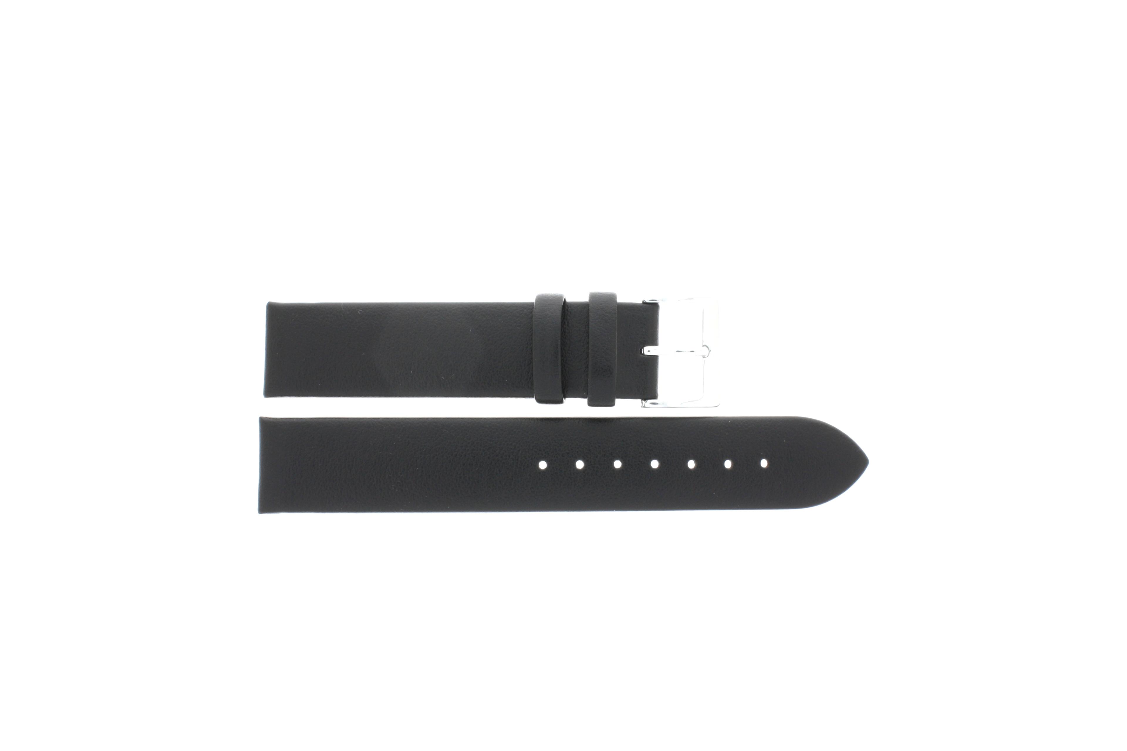 Watch strap Universal 81510.01 Vegan Apple Fibers Black 18mm