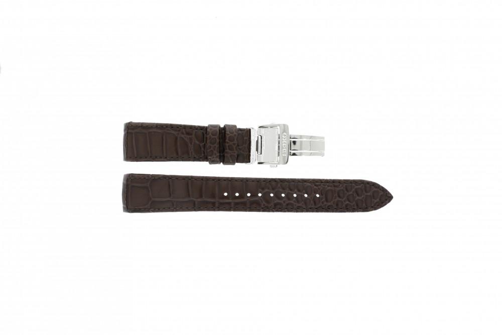 Watch strap Seiko 5D44-0AD0 / SRH009P1 / 4A071JL Leather Brown 21mm