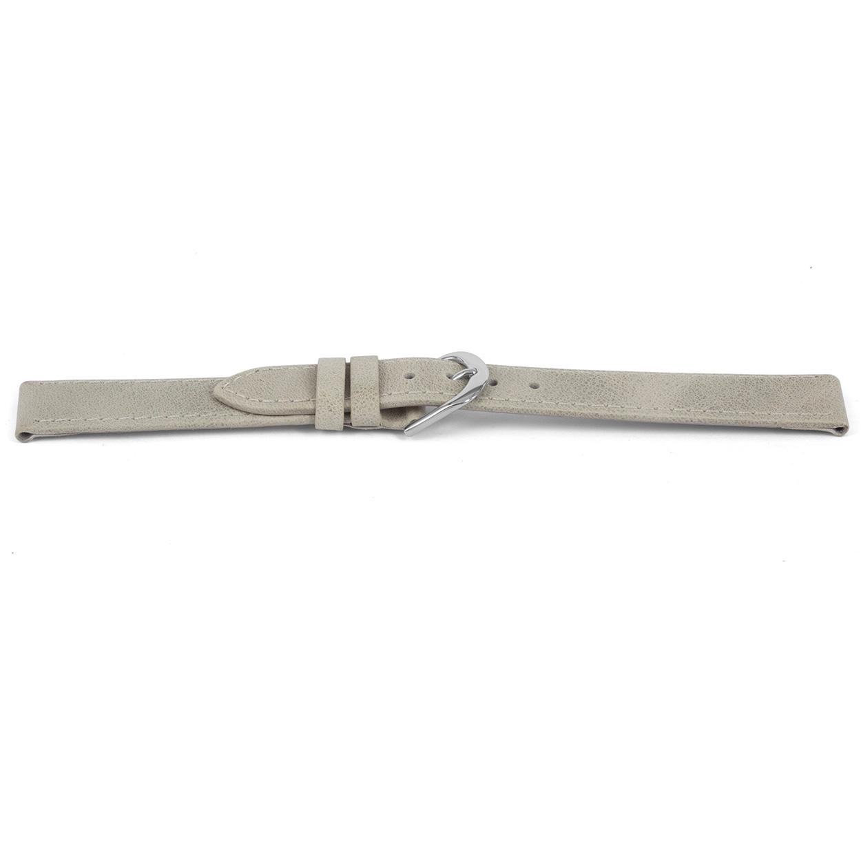 Watch strap Universal D553 Leather Grey 14mm