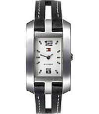 Watch strap Tommy Hilfiger 679300398 0398 / F80164 Leather Black