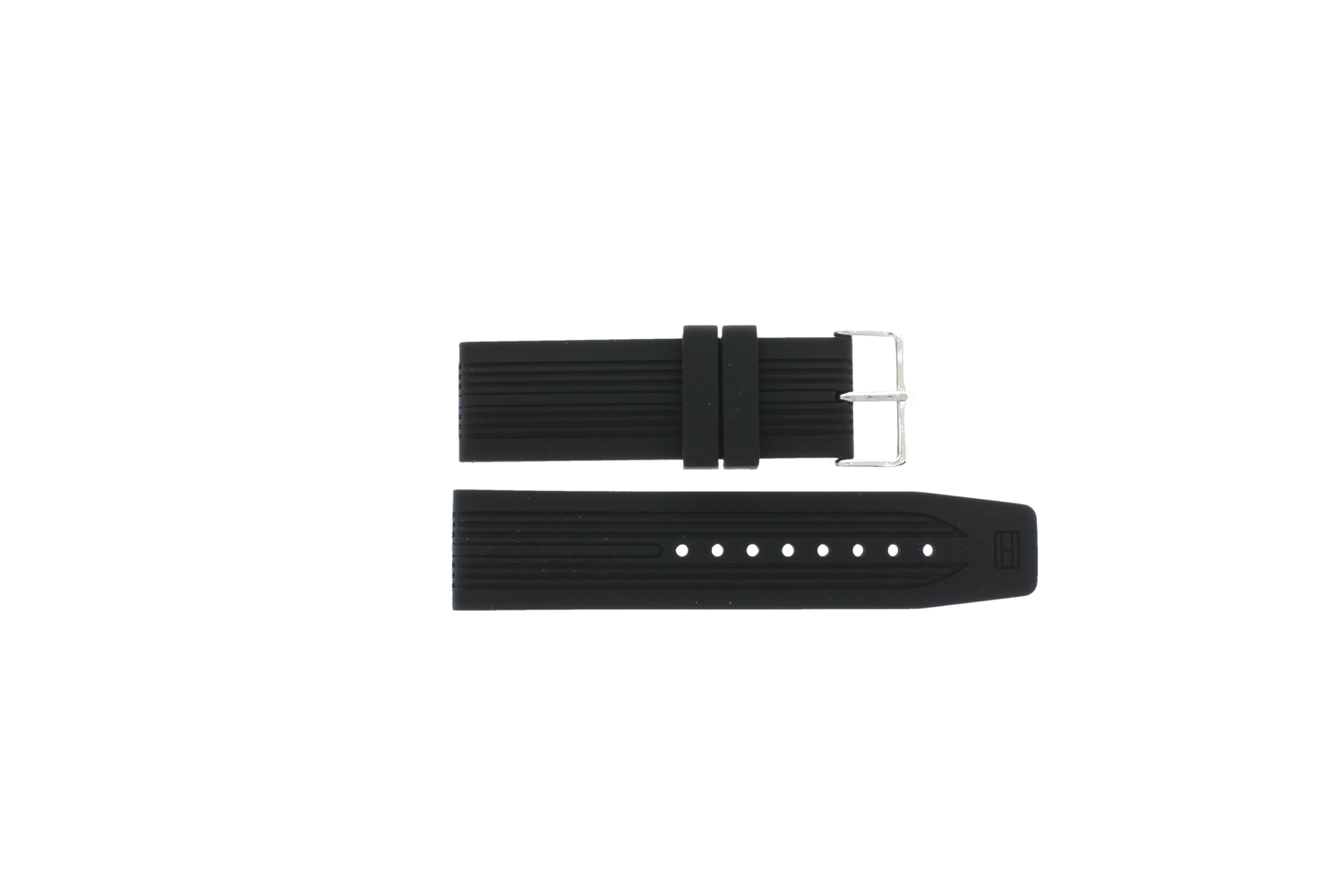 Watch strap Tommy Hilfiger TH1790672 / TH679301087 / TH-88-1-14-0820 Rubber Black 24mm