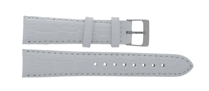 Watch strap Tommy Hilfiger 679301161 / 1780944 / TH-77-3-14-0905 Leather White 19mm