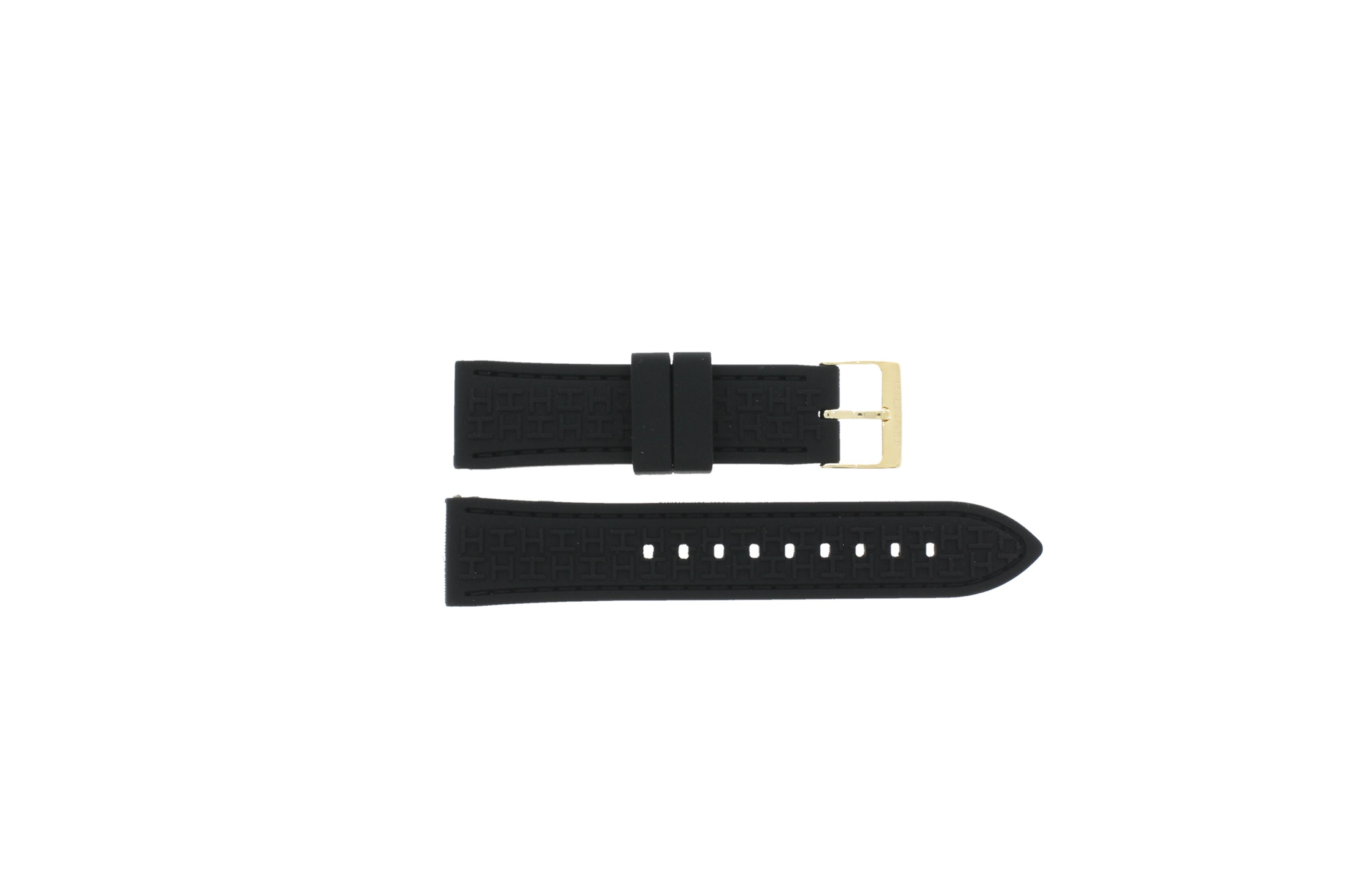 Watch strap Tommy Hilfiger 679301327 / TH-155-3-29-1099 Rubber Black 20mm