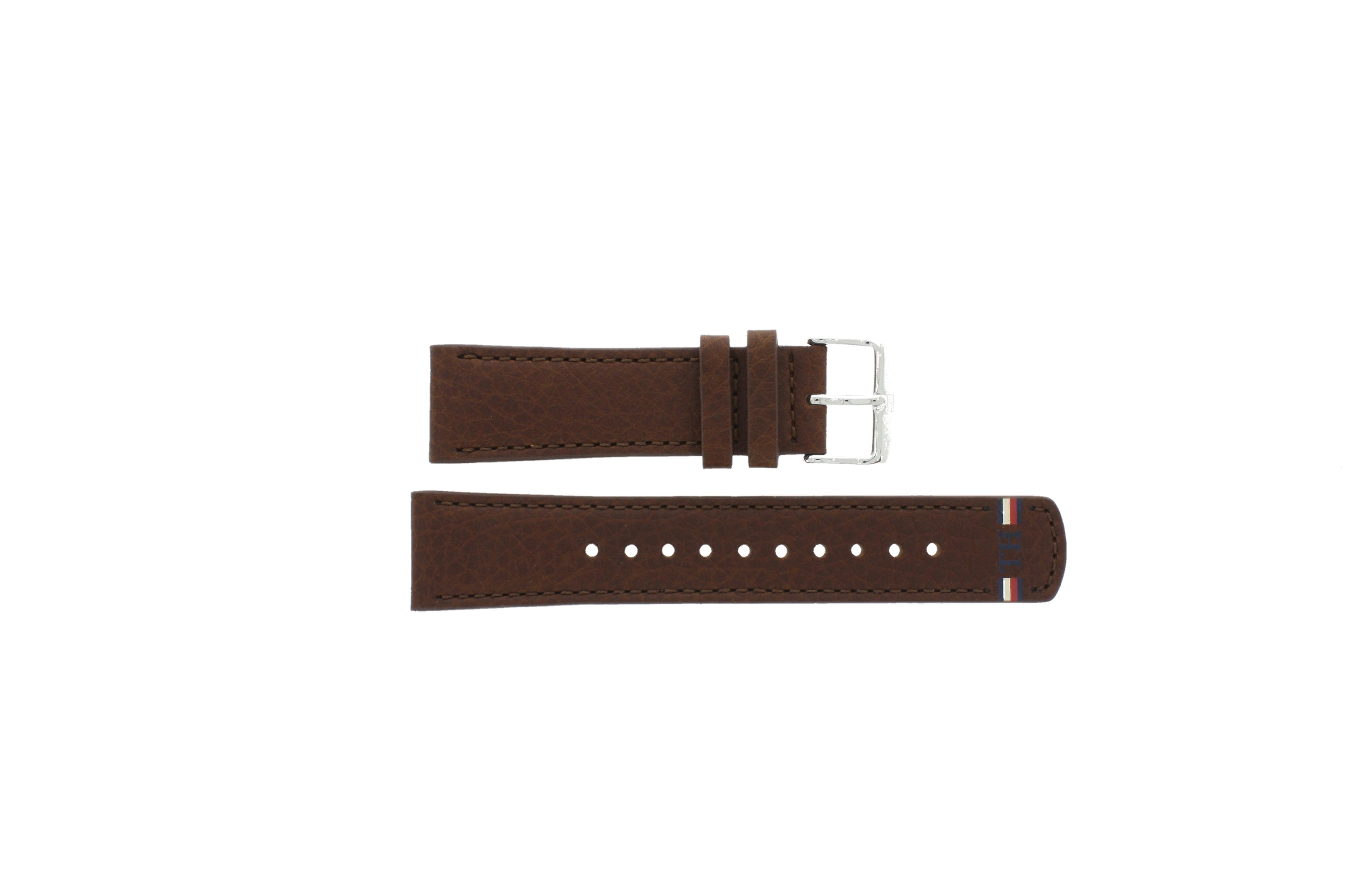 Watch strap Tommy Hilfiger TH1791629 / 679302441 Leather Brown 22mm