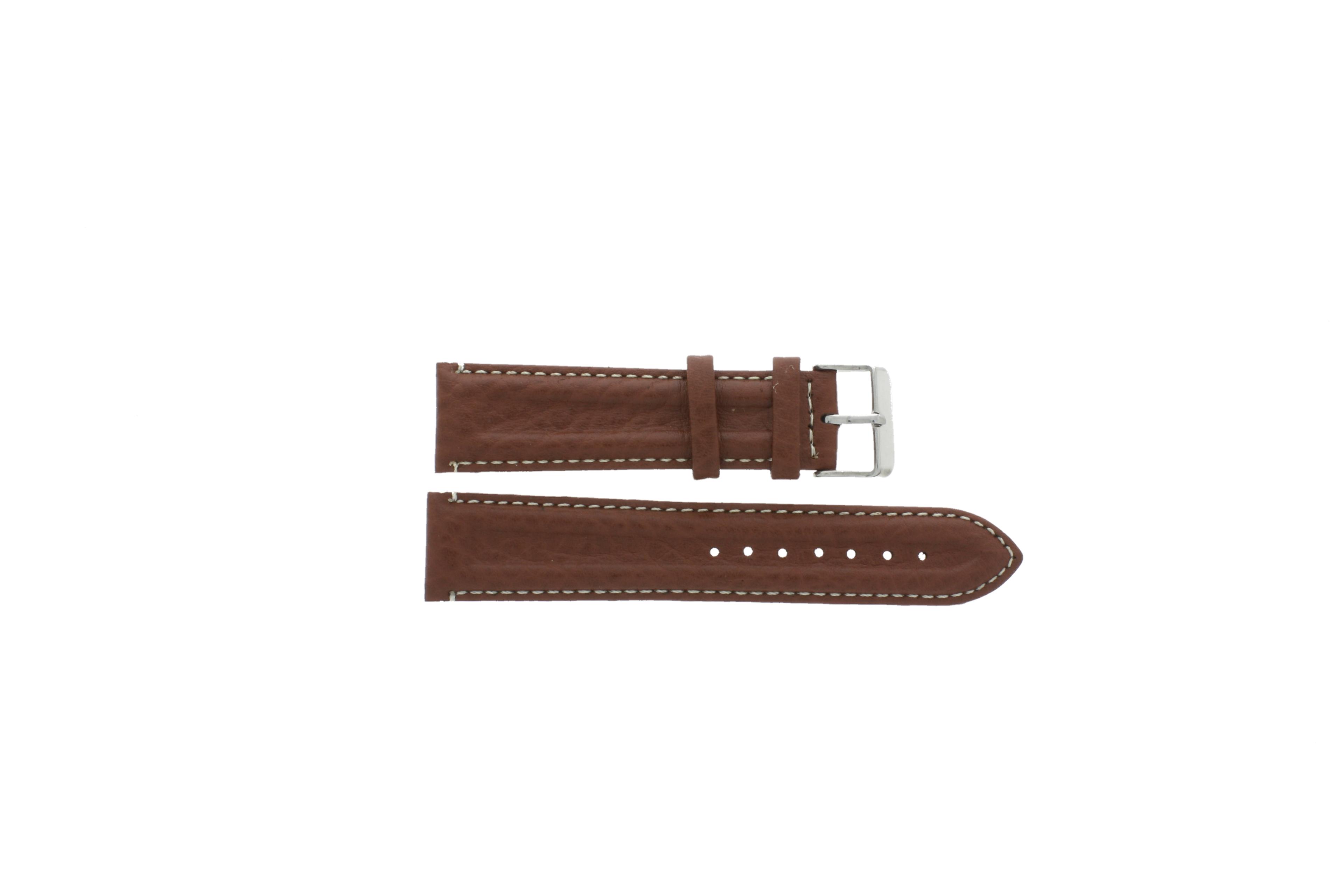 Watch strap Universal 890.03.20 Leather Cognac 20mm