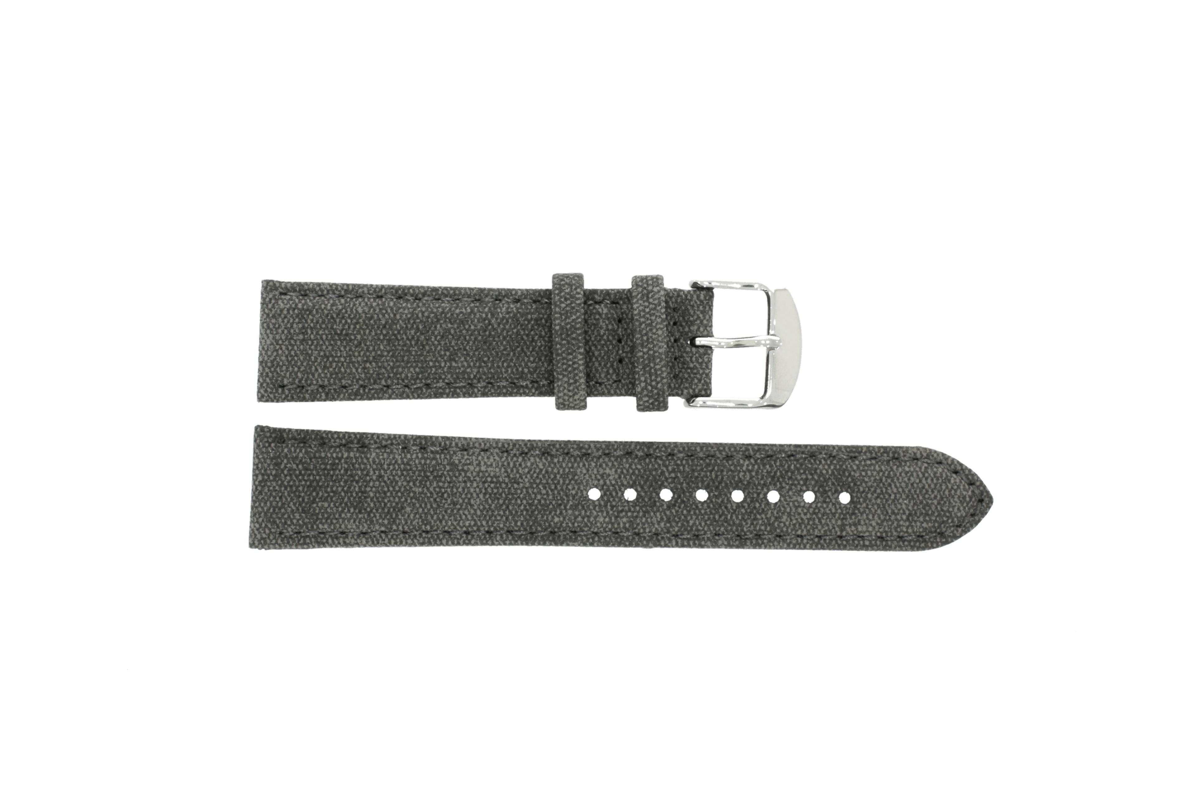 Watch strap Universal 91740.08.20 Canvas Grey 20mm