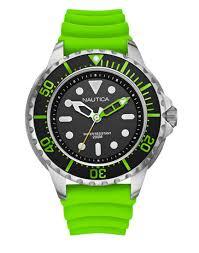 Nautica watch strap A18634G Silicone Green 22mm