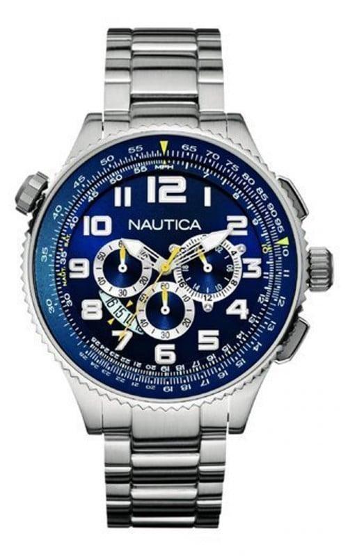 Watch strap Nautica A29524G Stainless steel Steel