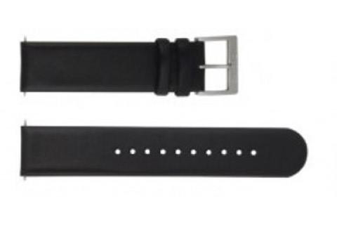 Watch strap Mondaine BM20002 / FE16220.20Q.4 Leather Black 20mm