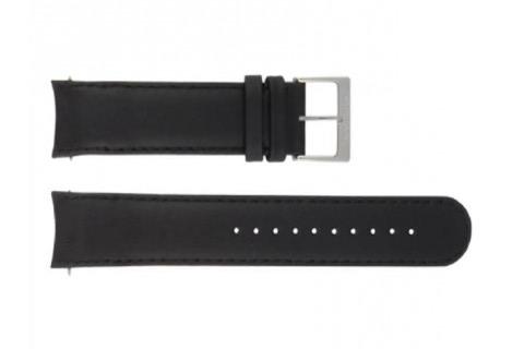 Watch strap Mondaine BM20019 Leather Black 22mm