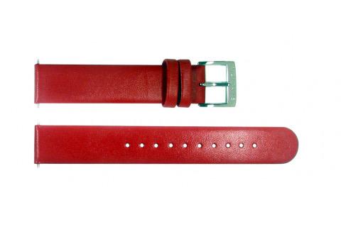 Watch strap Mondaine A669.30305.11SBC / A669.30323.11SBC / BM20027V Vegan Red 16mm