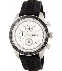 Watch strap Fossil BQ2068 Silicone Black 22mm