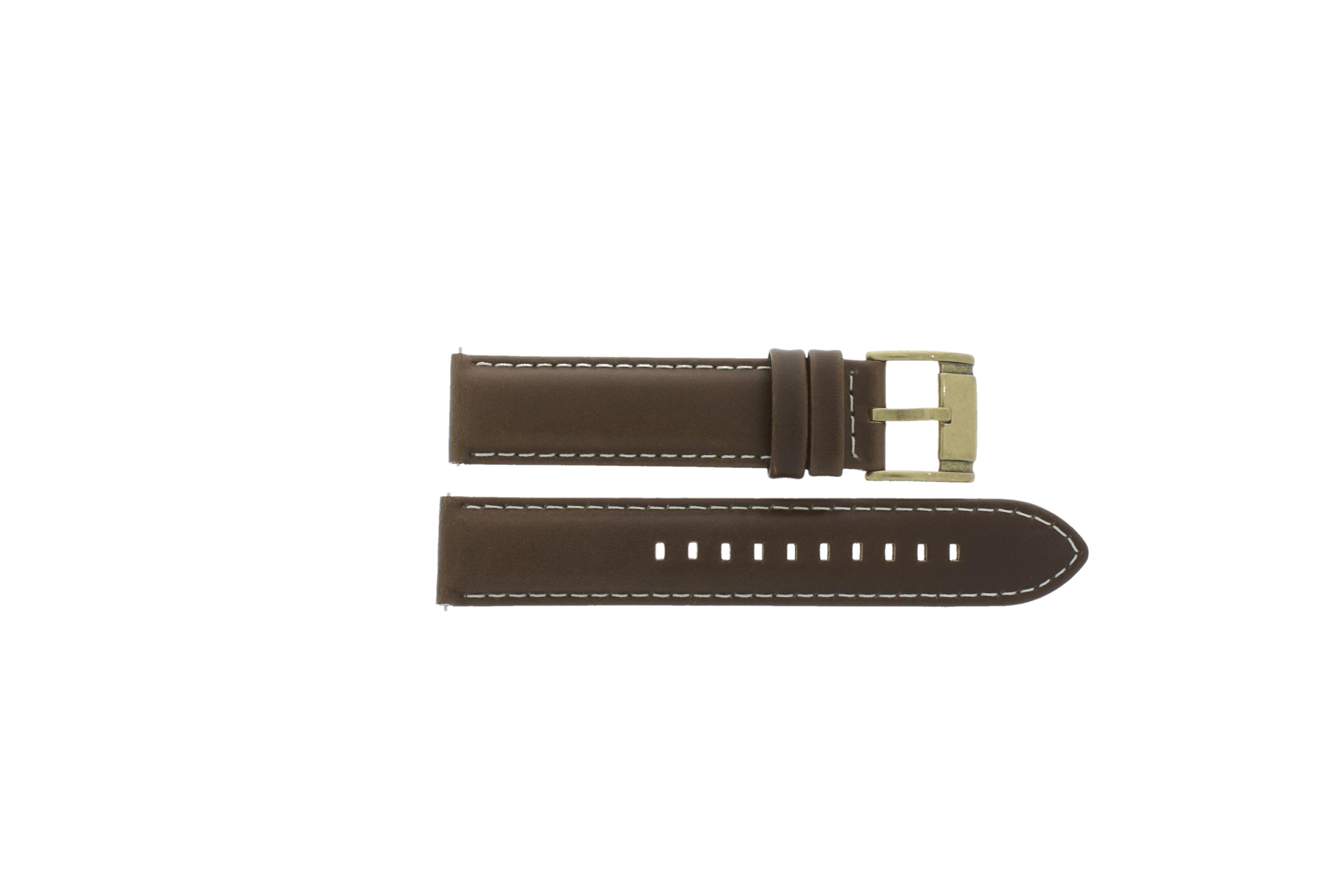 Watch strap Fossil BQ2099 / Rhett Leather Brown 20mm