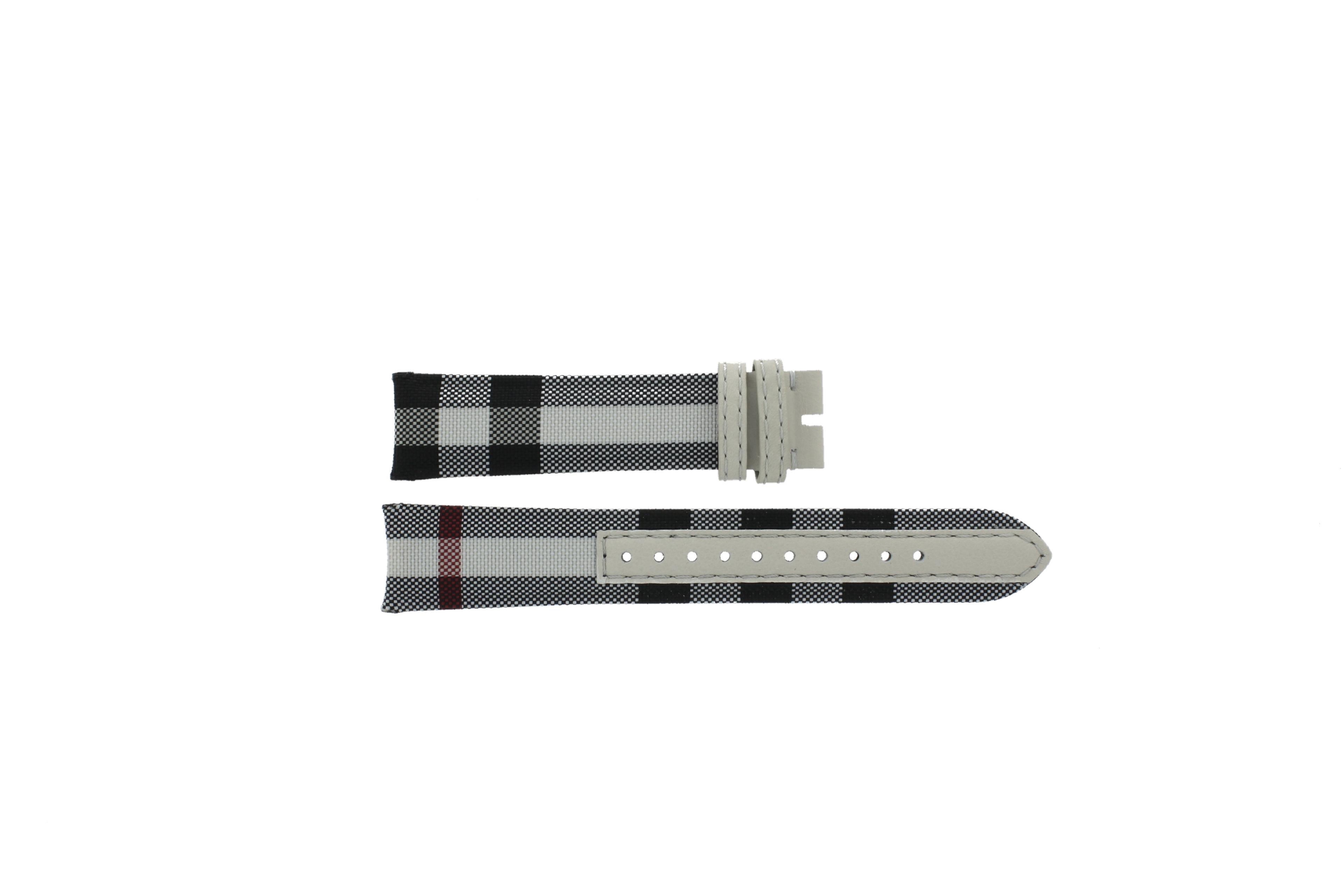 Watch strap Burberry BU10002 Canvas Multicolor 20mm