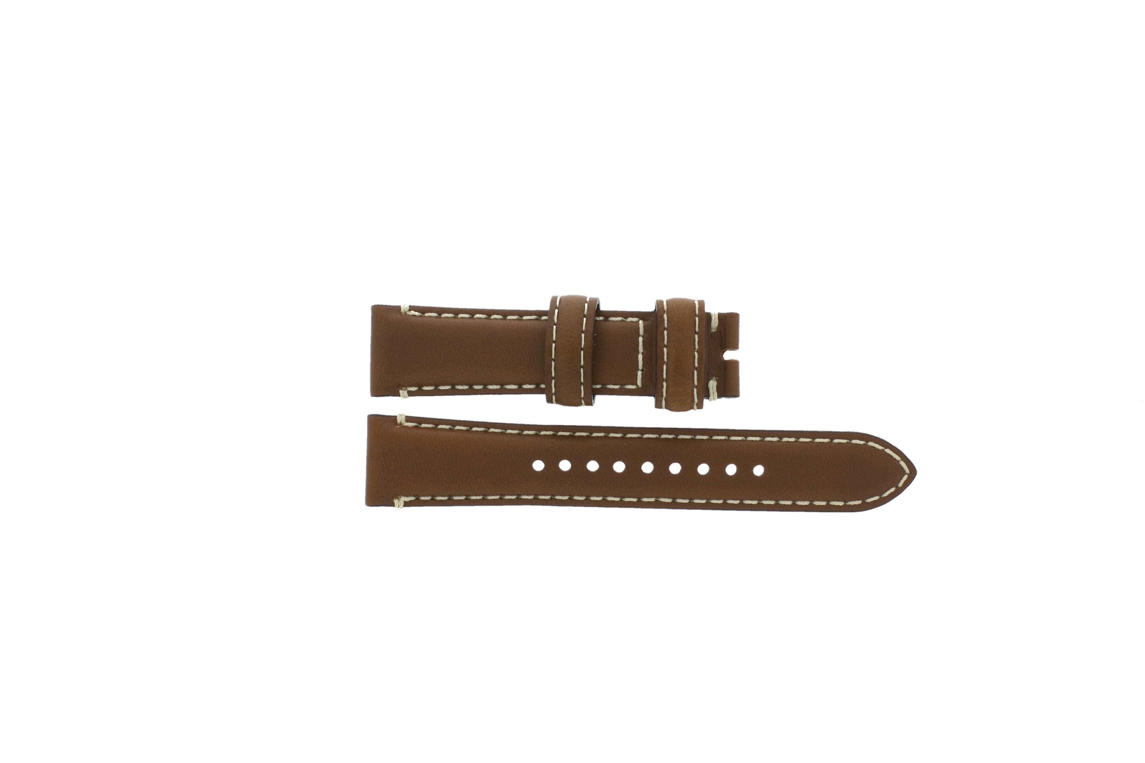 Watch strap Burberry BU7817 Leather Brown 20mm