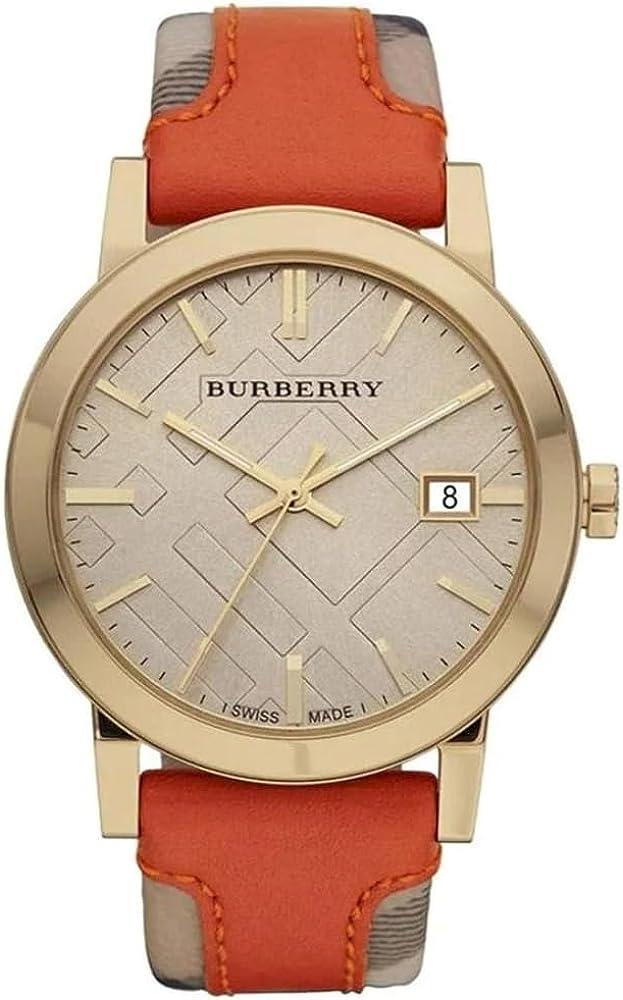 Watch strap Burberry BU9016 Leather/Plastic Multicolor 20mm