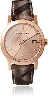 Watch strap Burberry BU9040 Leather/Textiles Multicolor 20mm