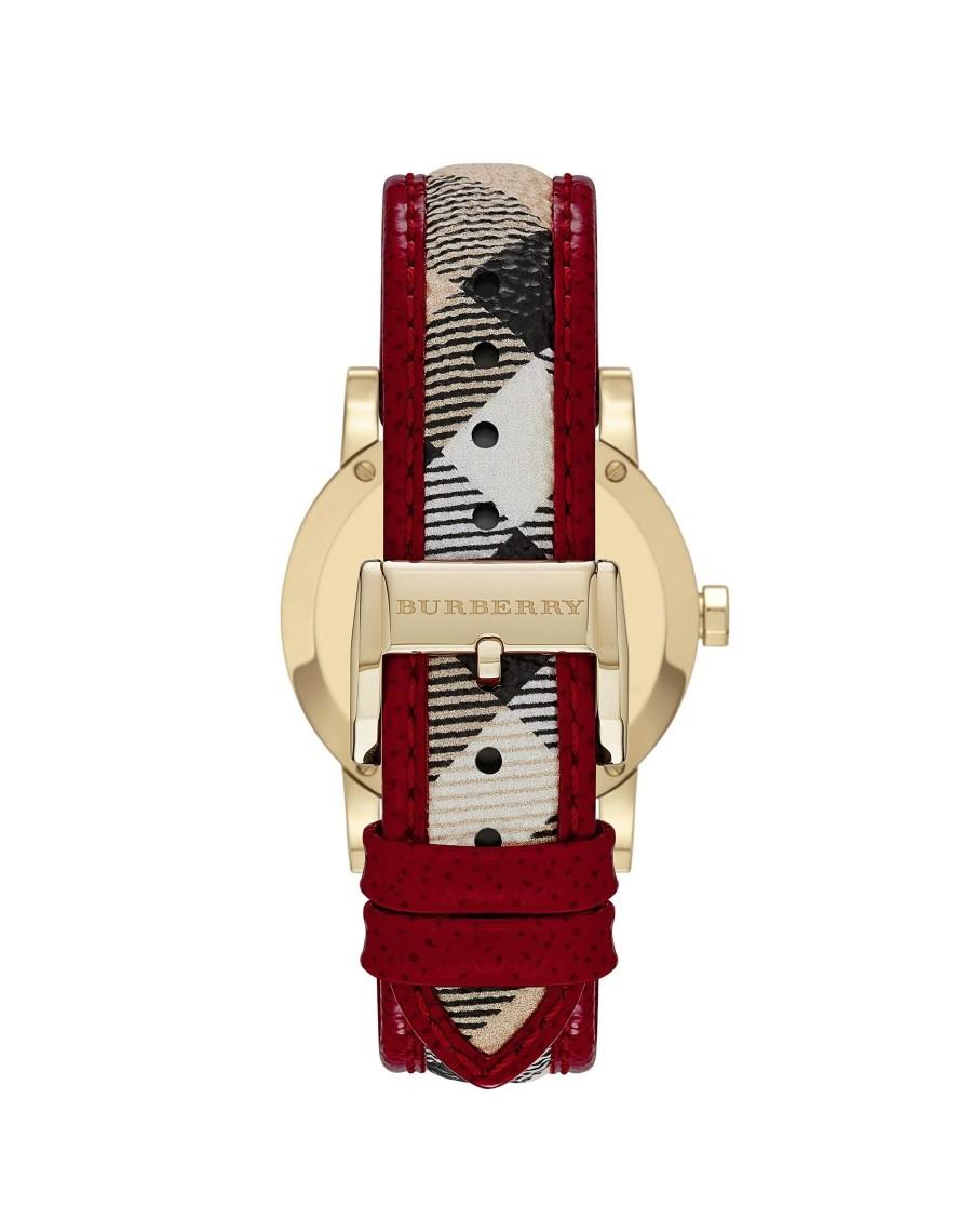 Watch strap Burberry BU9137 Leather Multicolor 20mm