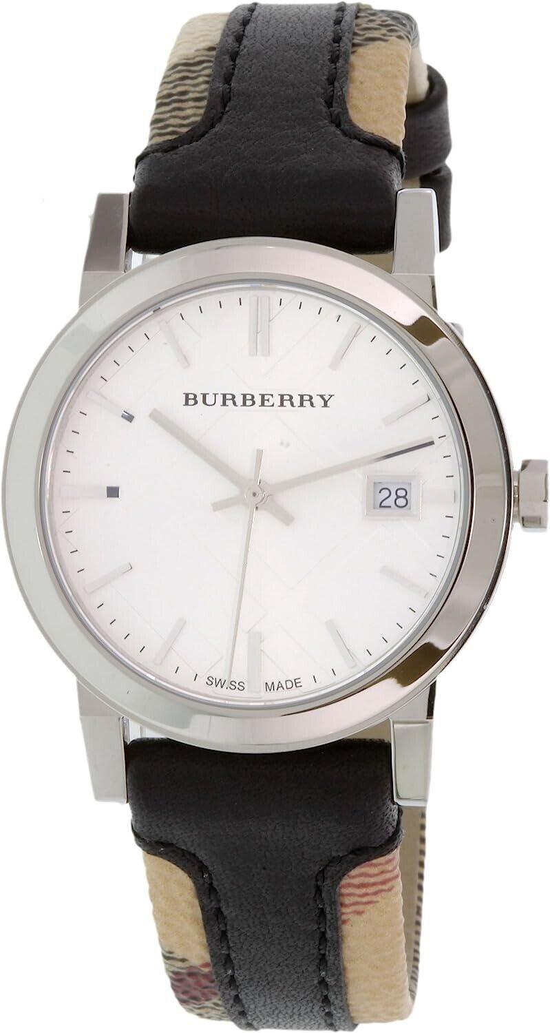 Watch strap Burberry BU9150 Leather Multicolor 18mm