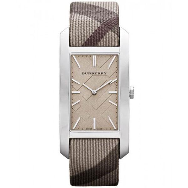 Watch strap Burberry BU9404 Leather Beige 18mm