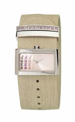 Watch strap Breil BW0124 Leather Beige 30mm