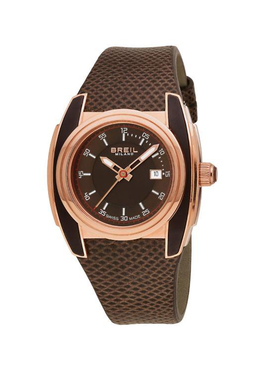 Watch strap Breil BW0454 Leather Brown