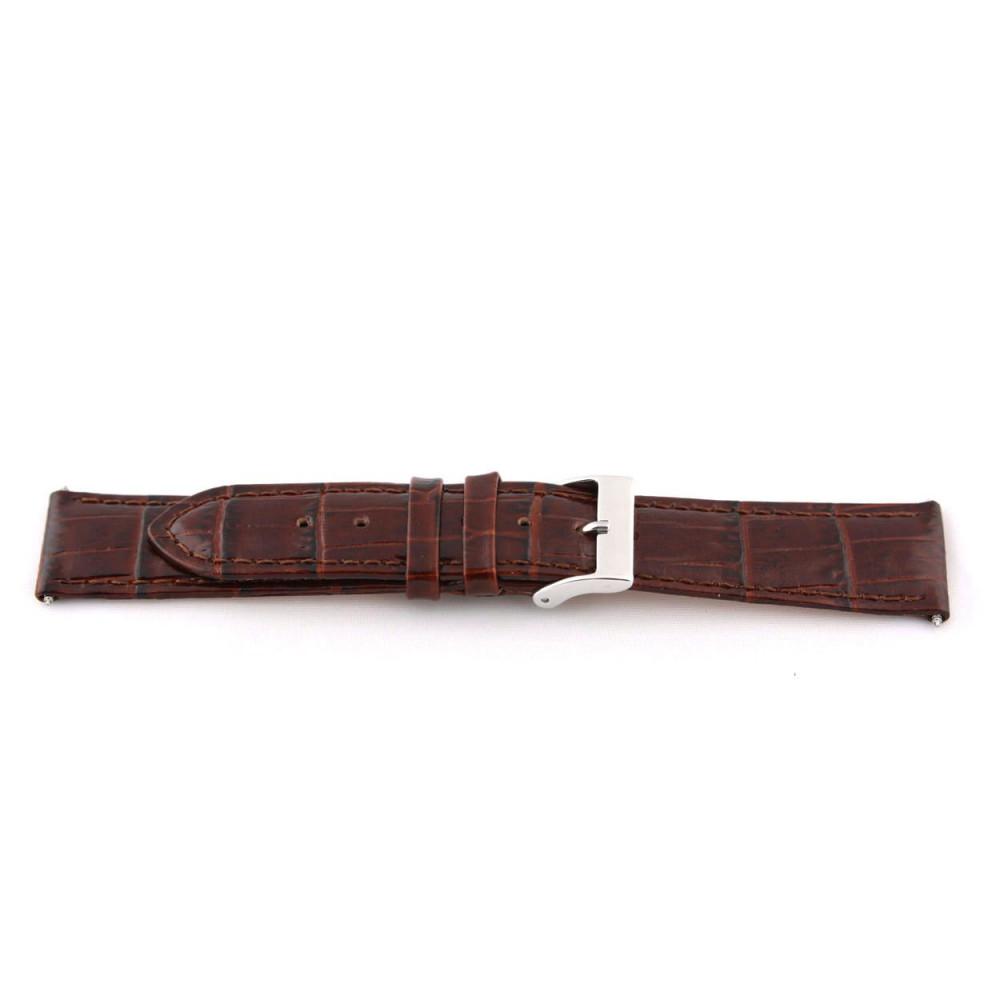 Watch strap Universal C341 Leather Brown 12mm