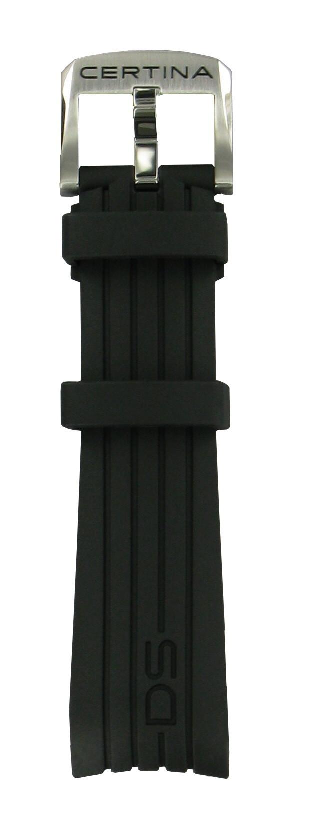 Watch strap Certina C603018742 Rubber Black 21mm