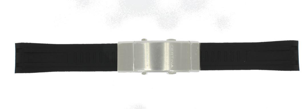 Watch strap Certina C603020937 Rubber Black 21mm