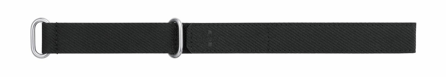 Watch strap Certina C604022440 Nylon/perlon Black 20mm